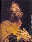 Sir Antony Van Dyck Wall Art - The Penitent Apostle Peter